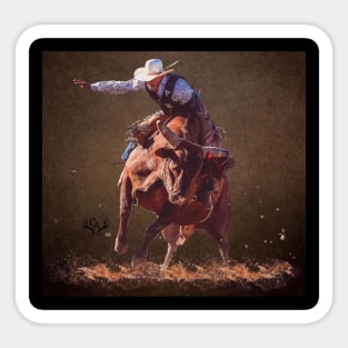 Bull Rider Sticker